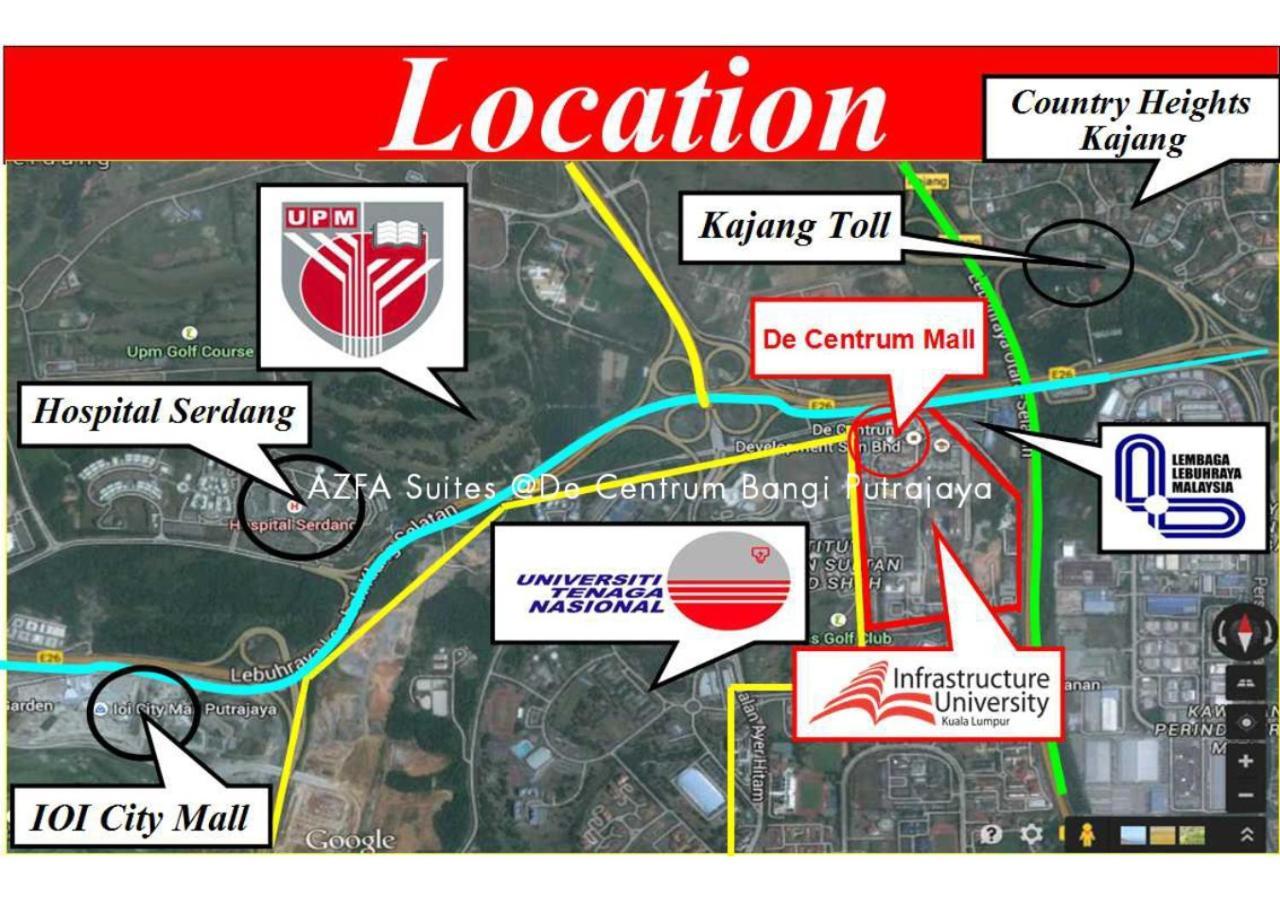 Azfa Duplex Suite At De Centrum Putrajaya Bangi Free Wifi Kajang Exterior foto